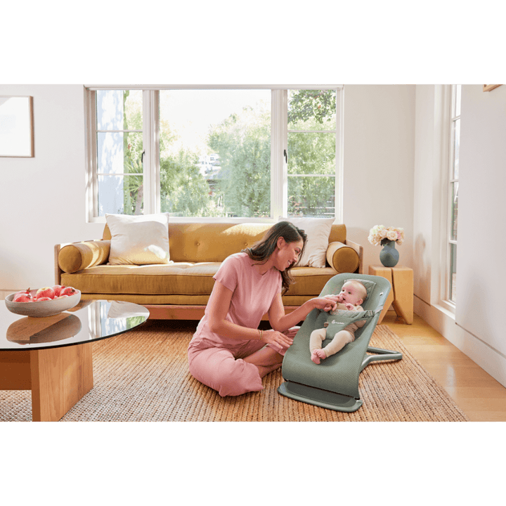 Ergobaby Evolve Bouncer Bundle (with Extra Seat Cover)
