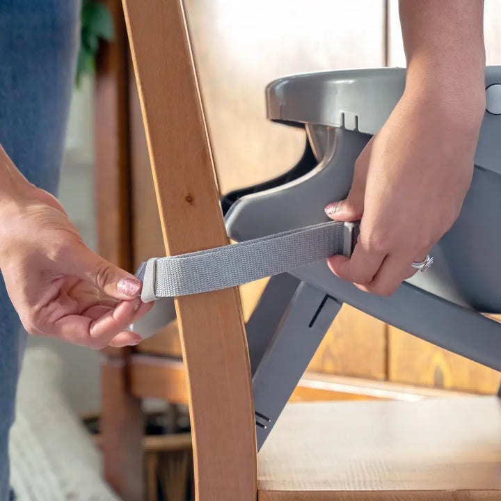 Ingenuity Proper Positioner Deluxe 7-in-1 High Chair with Recline, Rocking Infant Seat &amp; Booster Mode, 0-5 years