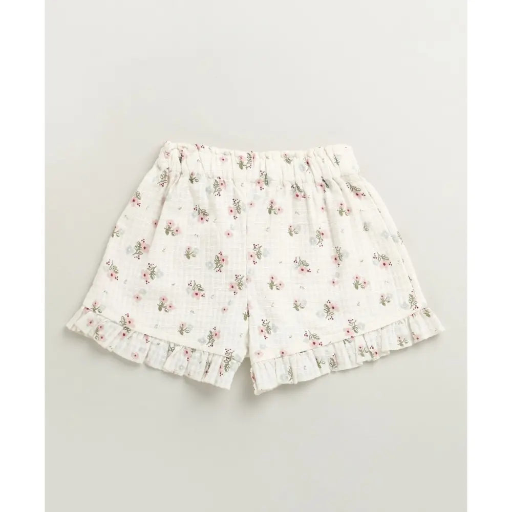 Sweetlime By AS Blossom Whisper Ruffle Co-ord Set