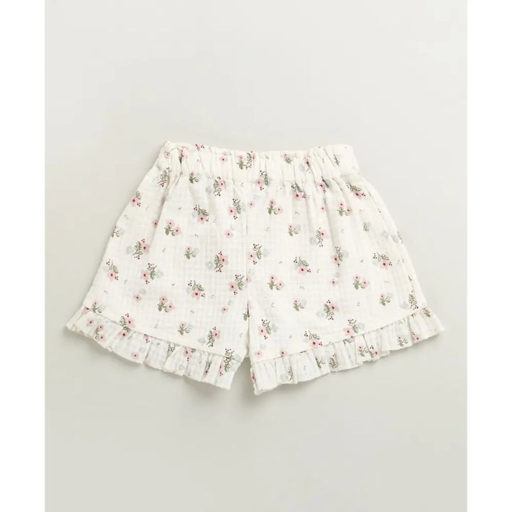 Sweetlime By AS Blossom Whisper Ruffle Co-ord Set