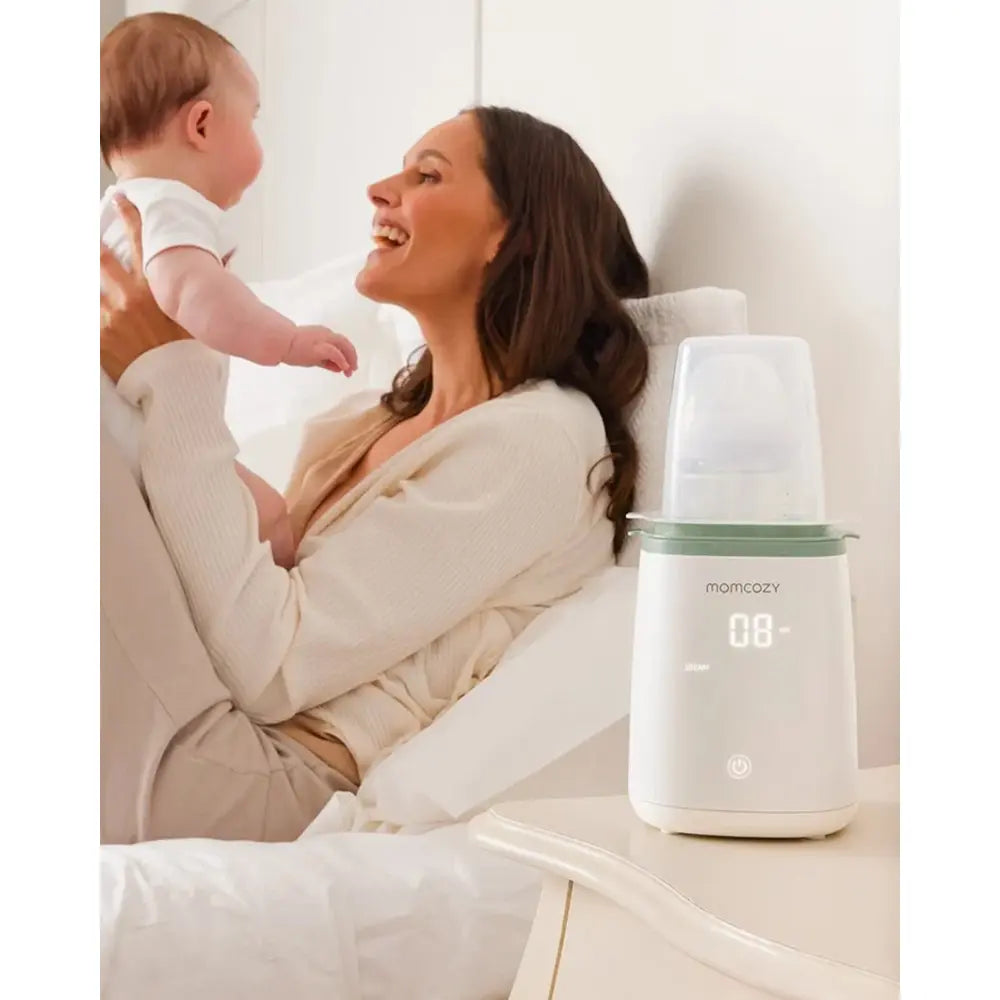 Momcozy Sterilizers &amp; Warmer Bottle Warmer-2, White