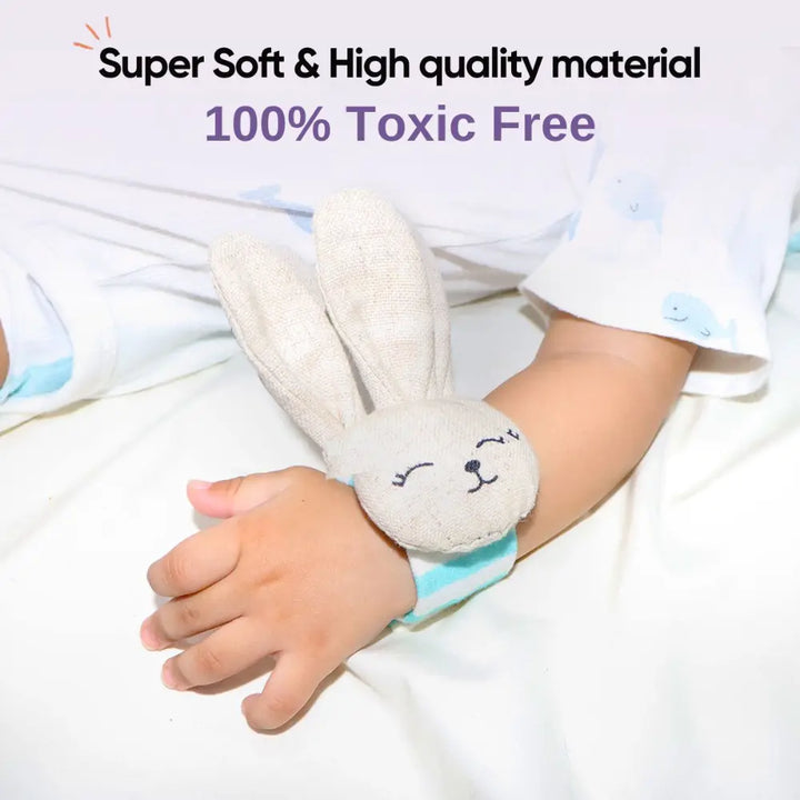 Curious Cub Soft Foot Finder &amp; Wrist Rattle Set | Wearable Sensory Baby Toy | Motor Skill &amp; Coordination Play | 0+ Months