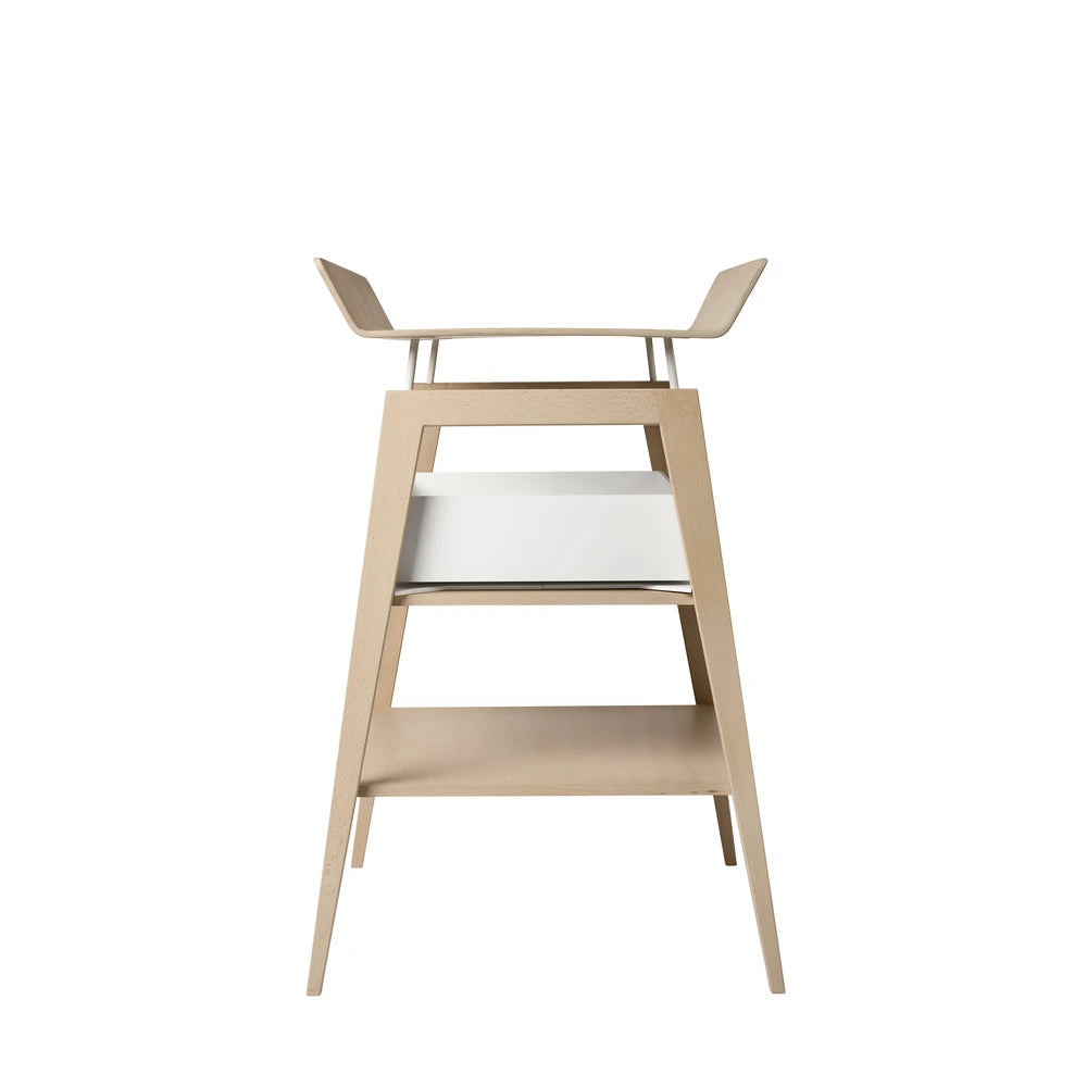 Leander Linea Changing Table for Baby, Height-Adjustable Design, Spacious Changing Surface, Optional Storage Drawer