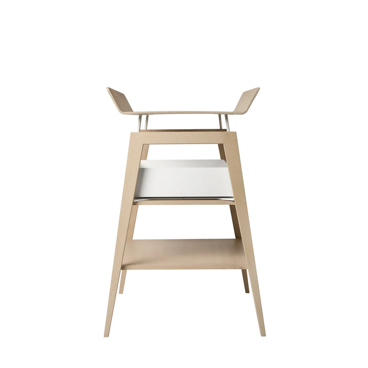 Leander Linea Changing Table for Baby, Height-Adjustable Design, Spacious Changing Surface, Optional Storage Drawer