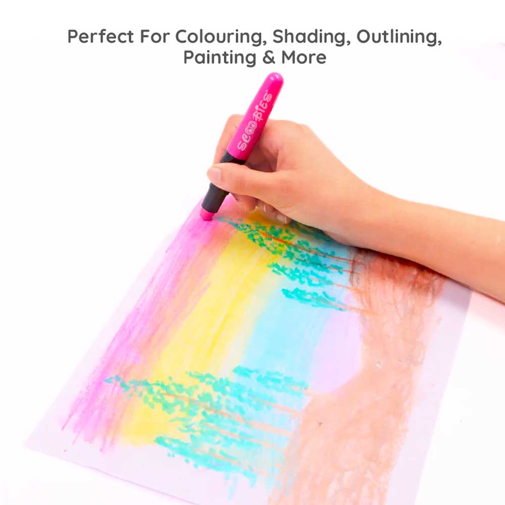 Scoobies Metallic Silk Crayons