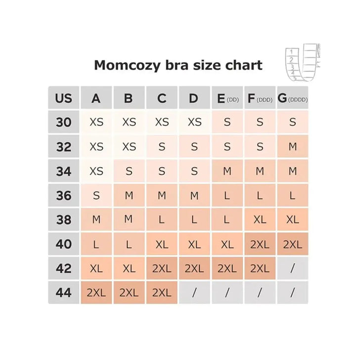 Momcozy Maternity Accessory YN08-Hands-Free Pumping Bra - Skin