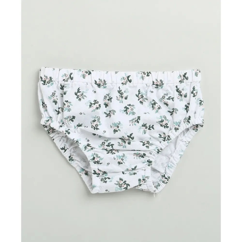Sweetlime By AS Black &amp; Green Floral Print Organic Cotton Co-ord Set