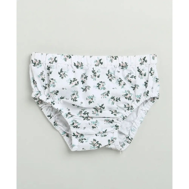 Sweetlime By AS Black &amp; Green Floral Print Organic Cotton Co-ord Set