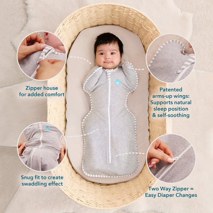 Love to Dream Swaddle Up - Panda, Cotton, 1.0T