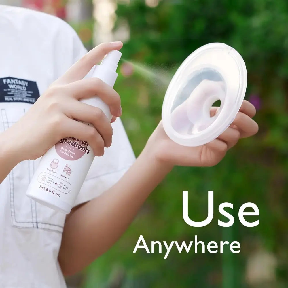 Momcozy Portable Breast Pump Cleaner Spray - 200 Count