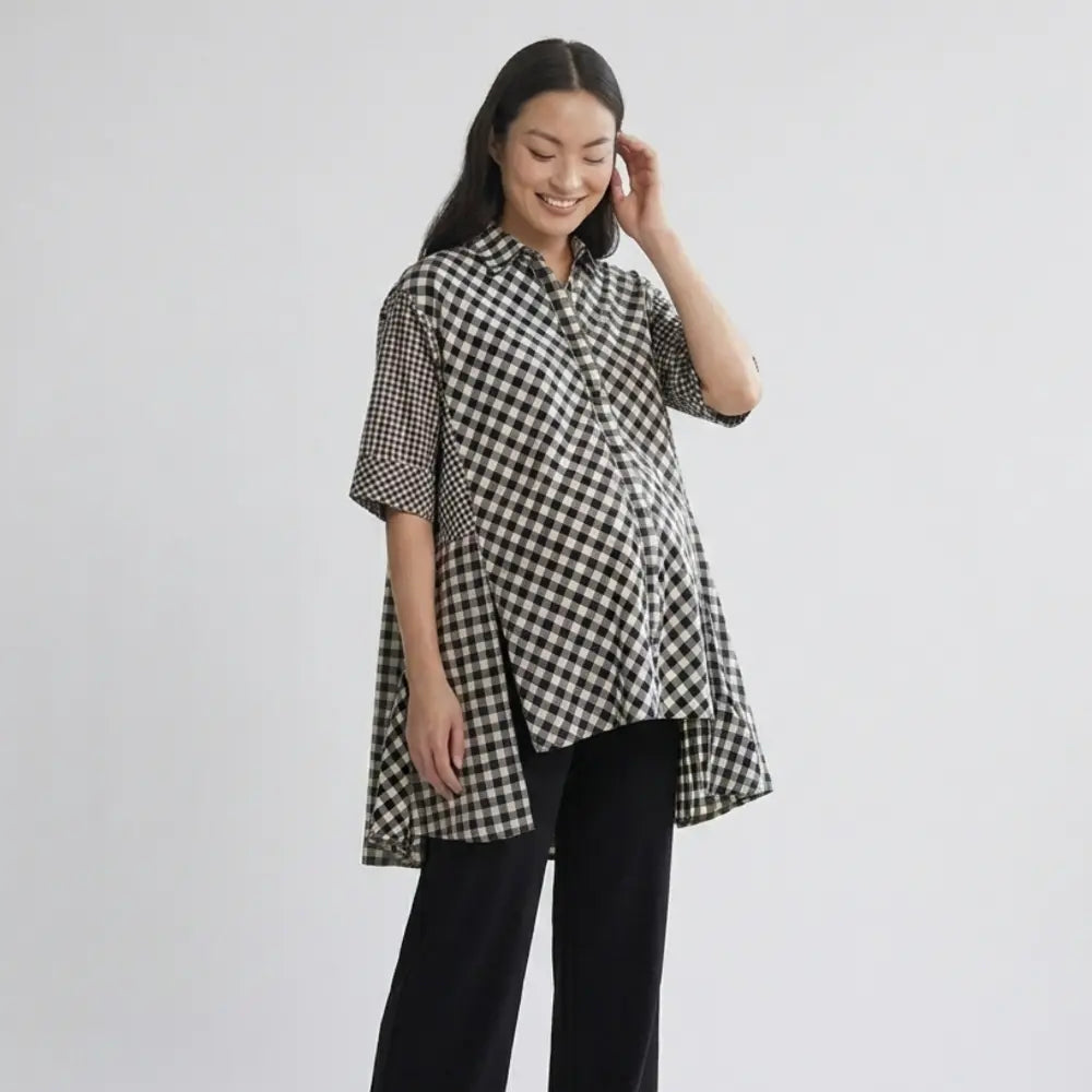 Black &amp; White Checks