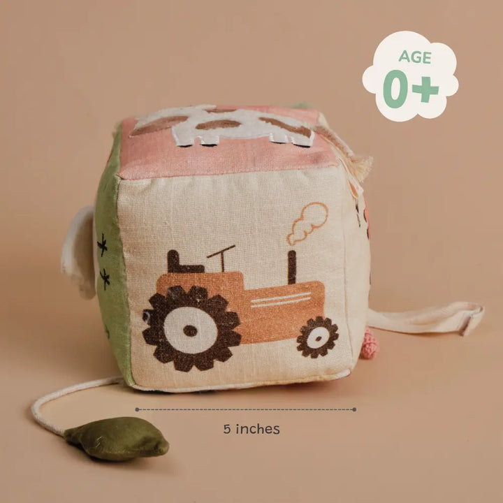 Jugo Play Busy Cube (Cow, Hen, Pig)