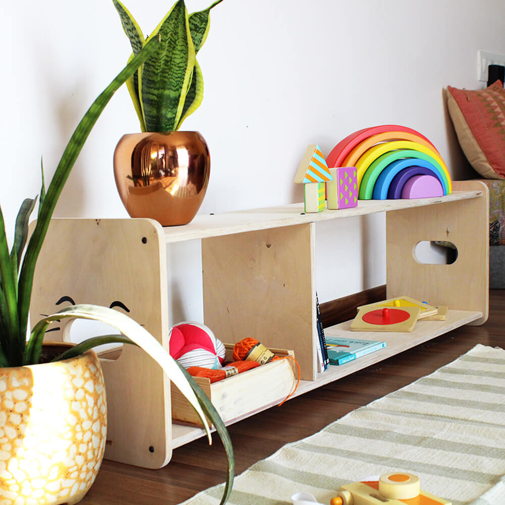 Wooden Montessori Shelf