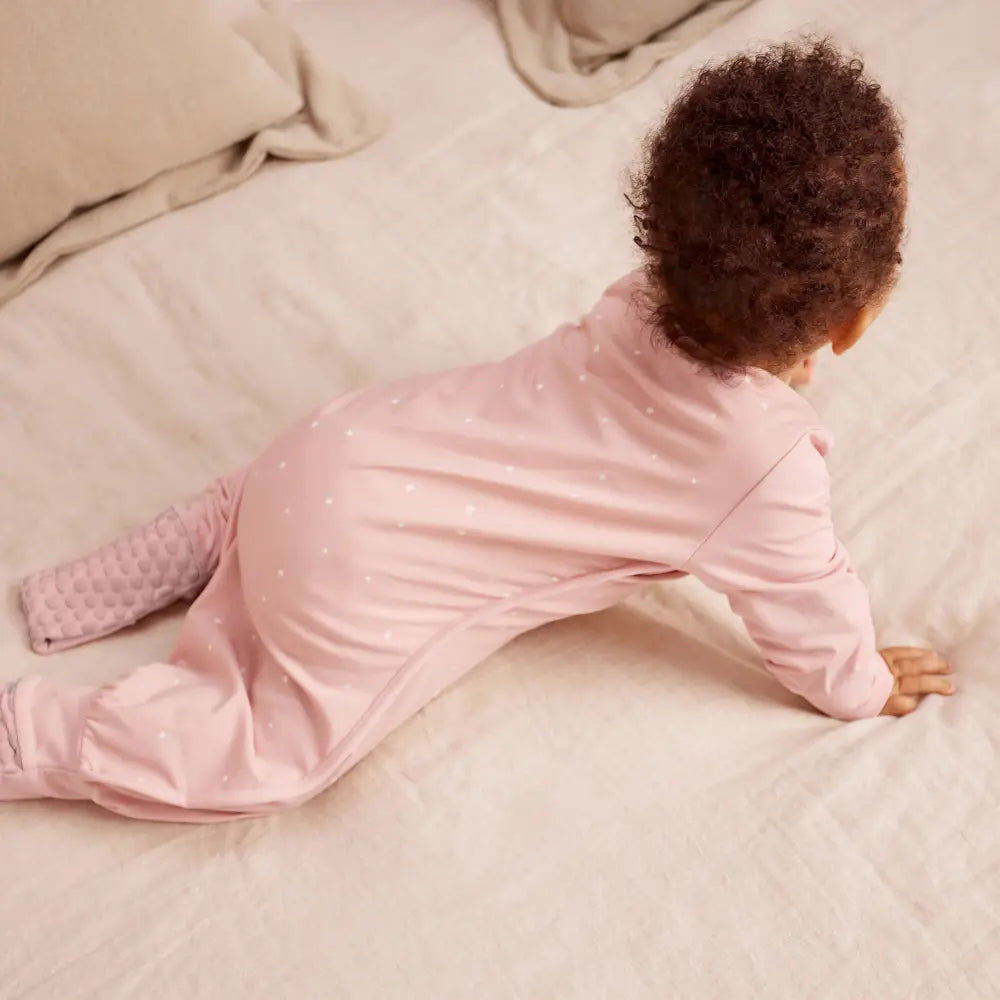 Love to Dream Sleep Suit - Powder Pink, Cotton, 1.0T