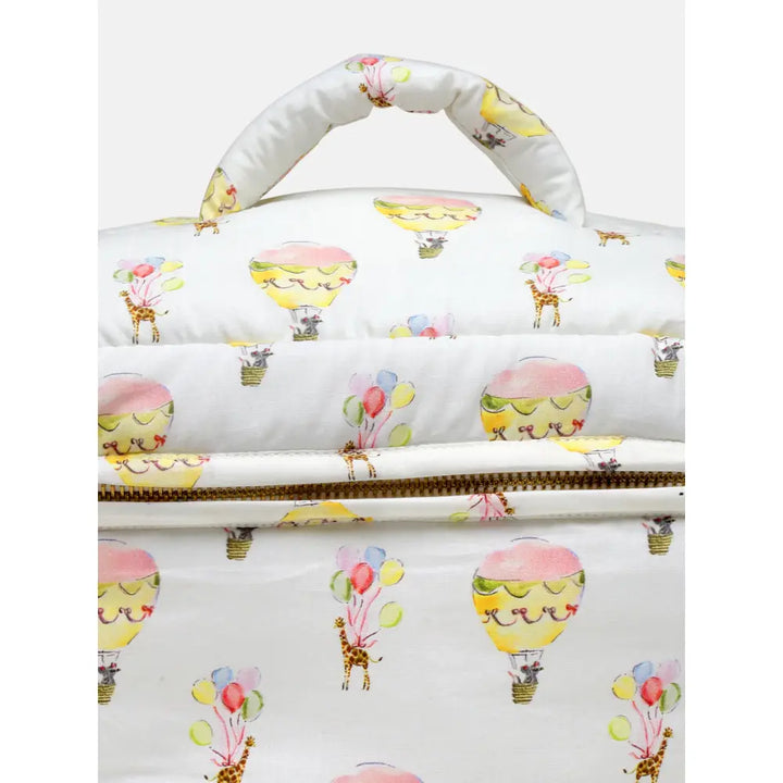 The Baby Trunk Carnival Carousel Travel Kit - White Mix