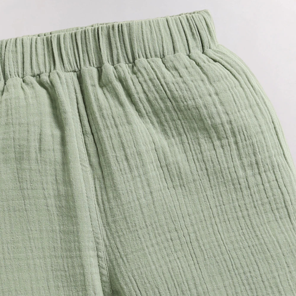 Cot &amp; Candy Baby Organic Boys Cordset - Sage