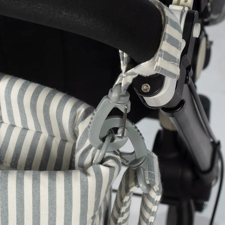 Walking Mum Praliné Matcha Diaper Bag with Changing Mat, Water-Resistant Maternity Bag with Insulated Bottle Pocket, Wet Pocket, Multiple Organisers &amp; Stroller Straps