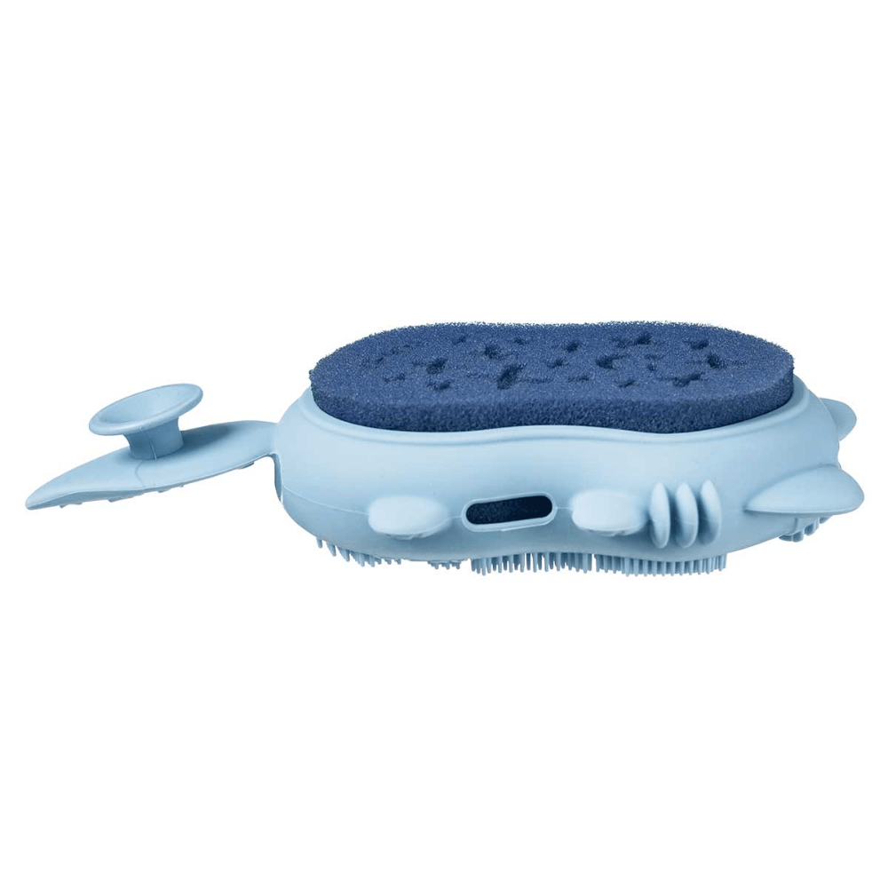 b.box Baby Soft Silicone Bath Brush with Sponge