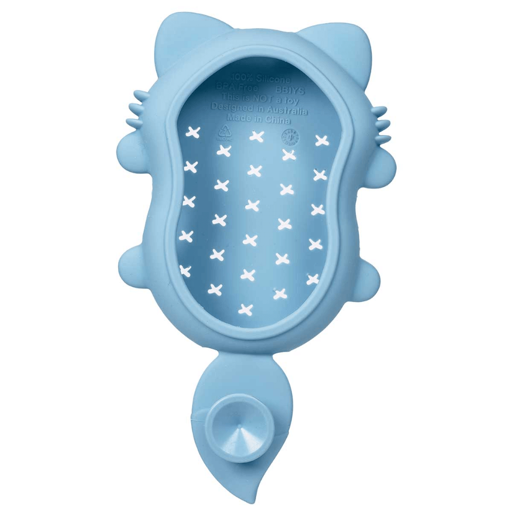 b.box Baby Soft Silicone Bath Brush with Sponge