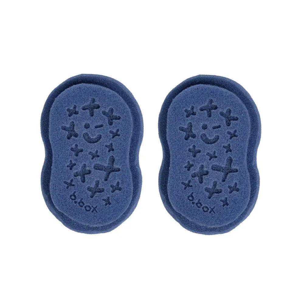 B.Box Baby Bath Brush Replacement Sponge 2 Pack - Soft, Safe Sponges