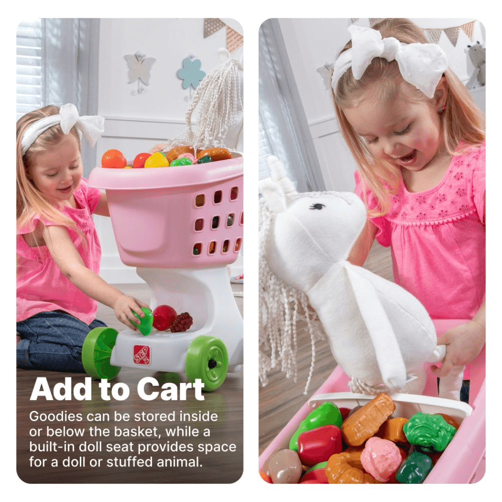 Step2 Little Helper’s Shopping Cart - Pink