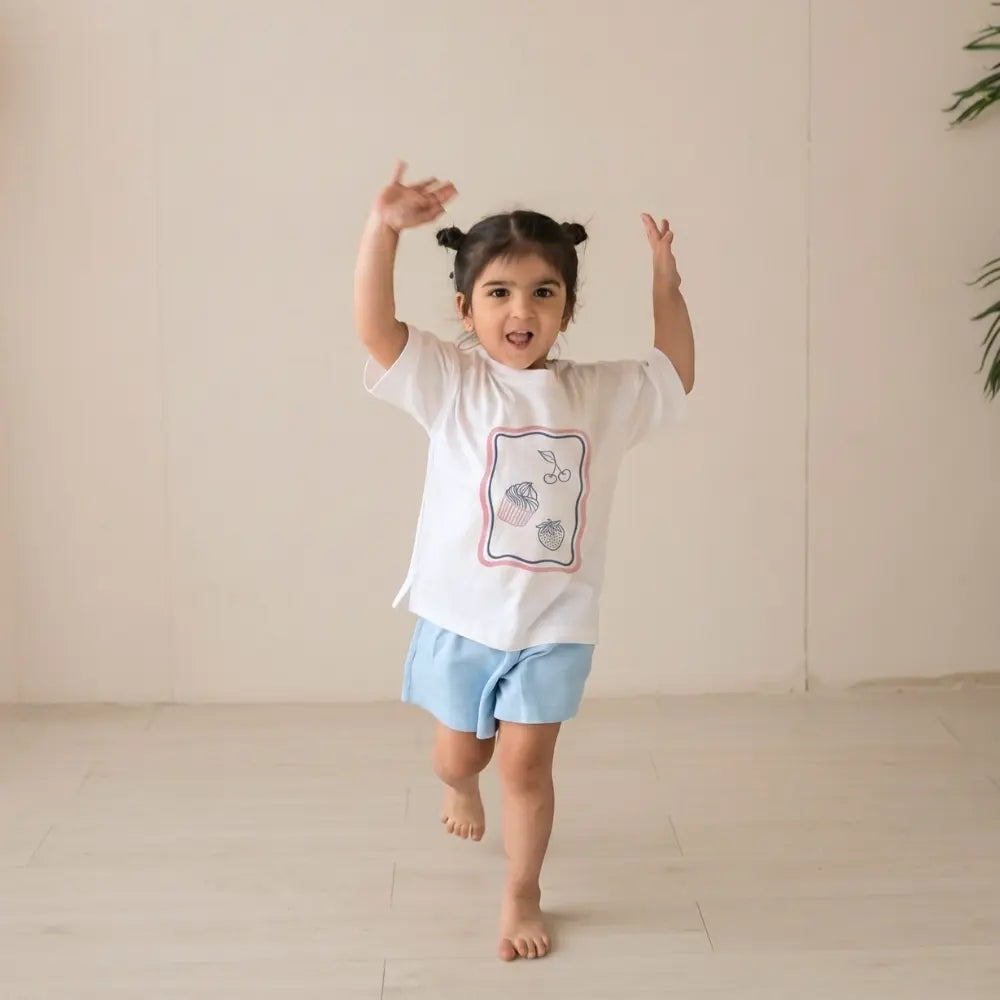 Mellow Muffin The Playful Kid Tee - Pink Edit