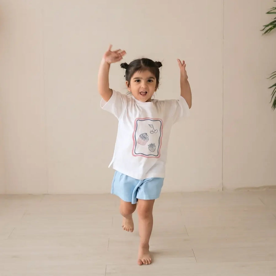 Mellow Muffin The Playful Kid Tee - Pink Edit