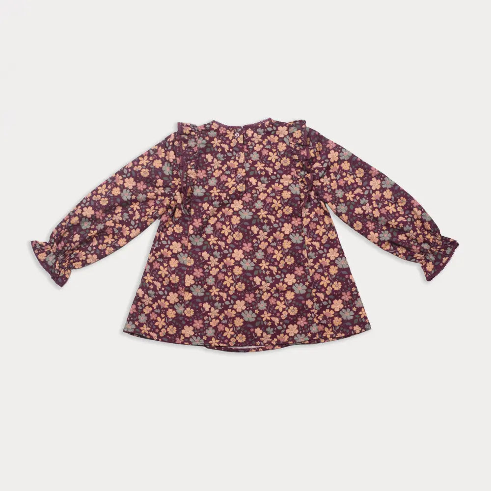 Early Sunday Lauren Blouse - Plum