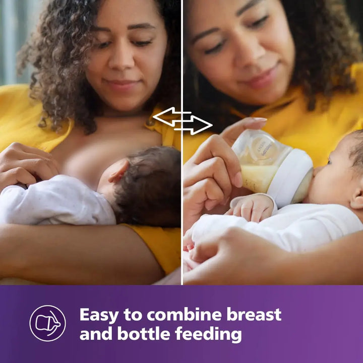Philips Avent Natural Response Bottle BPA Free 125ml (Pack of 2)