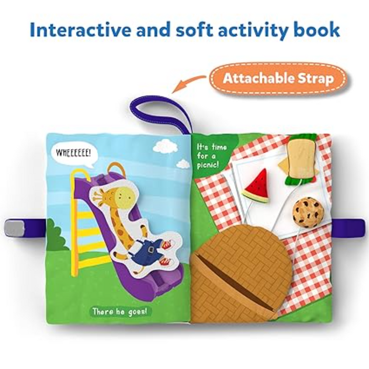 Skillmatics Quiet Book - Sensory Activity Book
