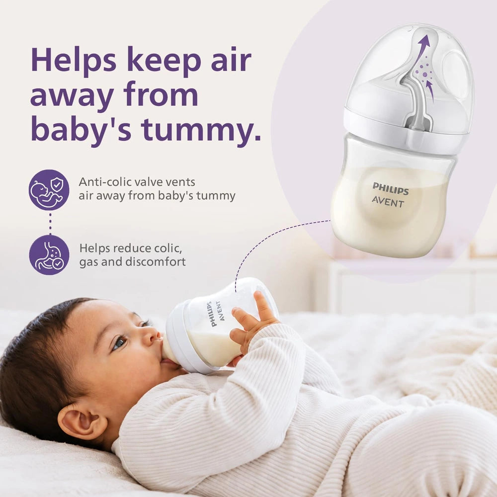 Philips Avent Natural Response Baby Feeding Bottle BPA Free - 125ml