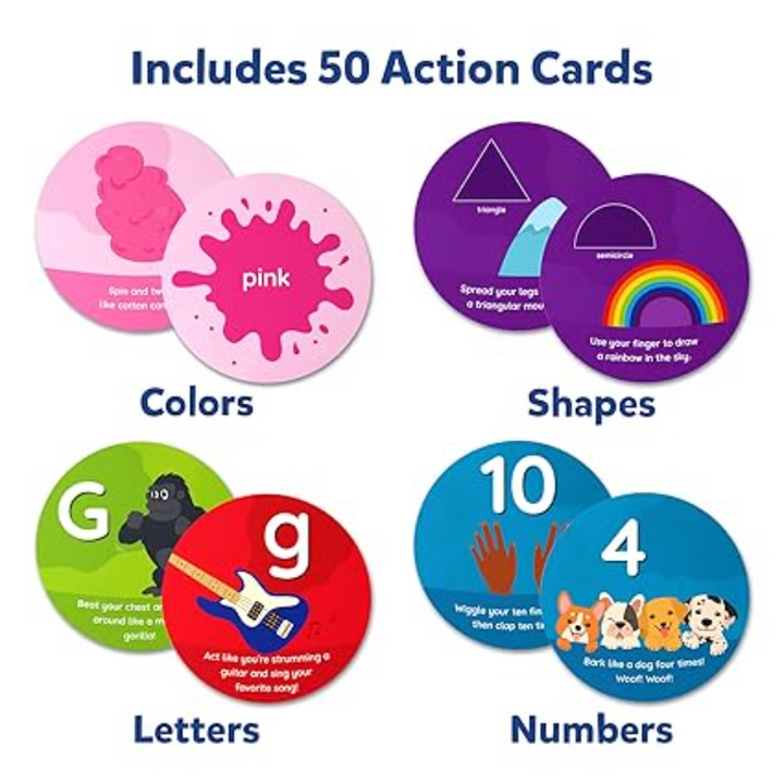Skillmatics Jump and Learn - Flash Cards for Toddlers