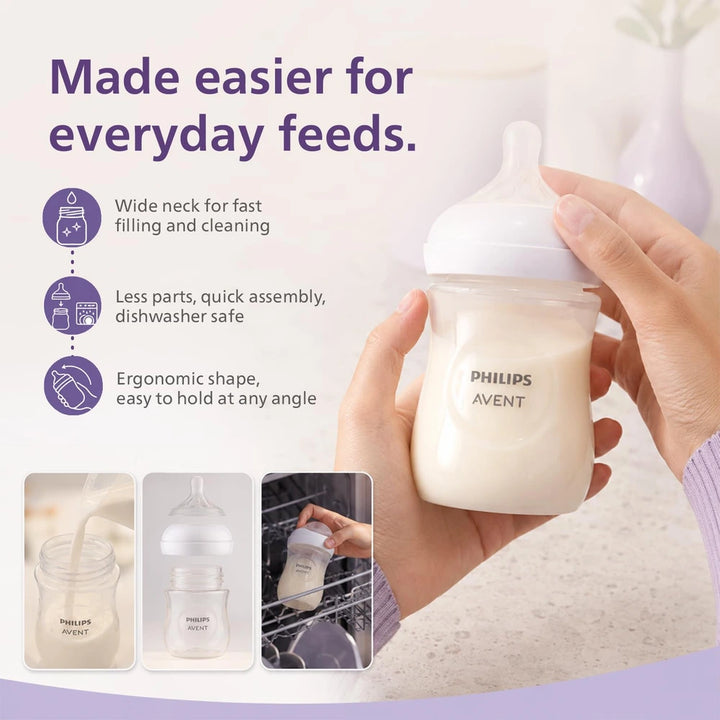 Philips Avent Natural Response Baby Feeding Bottle BPA Free - 125ml