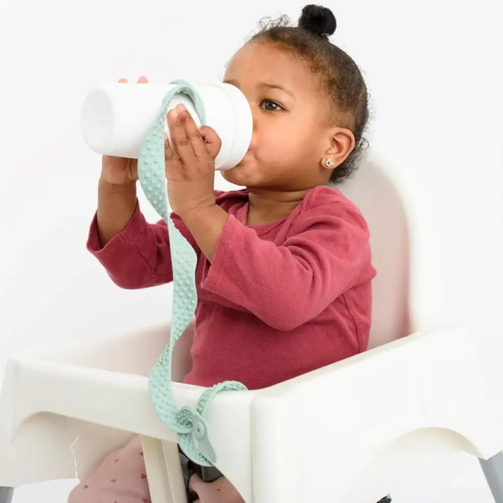 Infantino Sippigrip Silicone - Sage Green