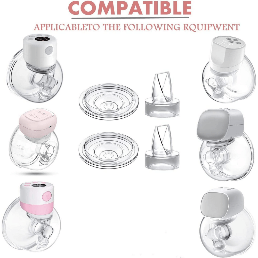 Momcozy Breastfeeding Access Silicone Diaphragm + Valve  for S9 Pro/S12 Pro - Transparent
