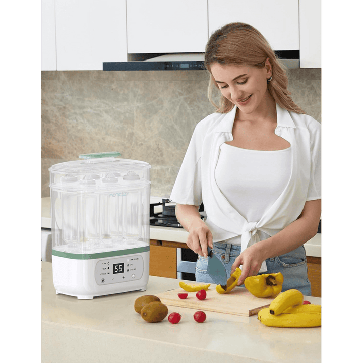 Momcozy Sterilizers &amp; Warmer 8 in 1 Sterilizer and Dryer - White
