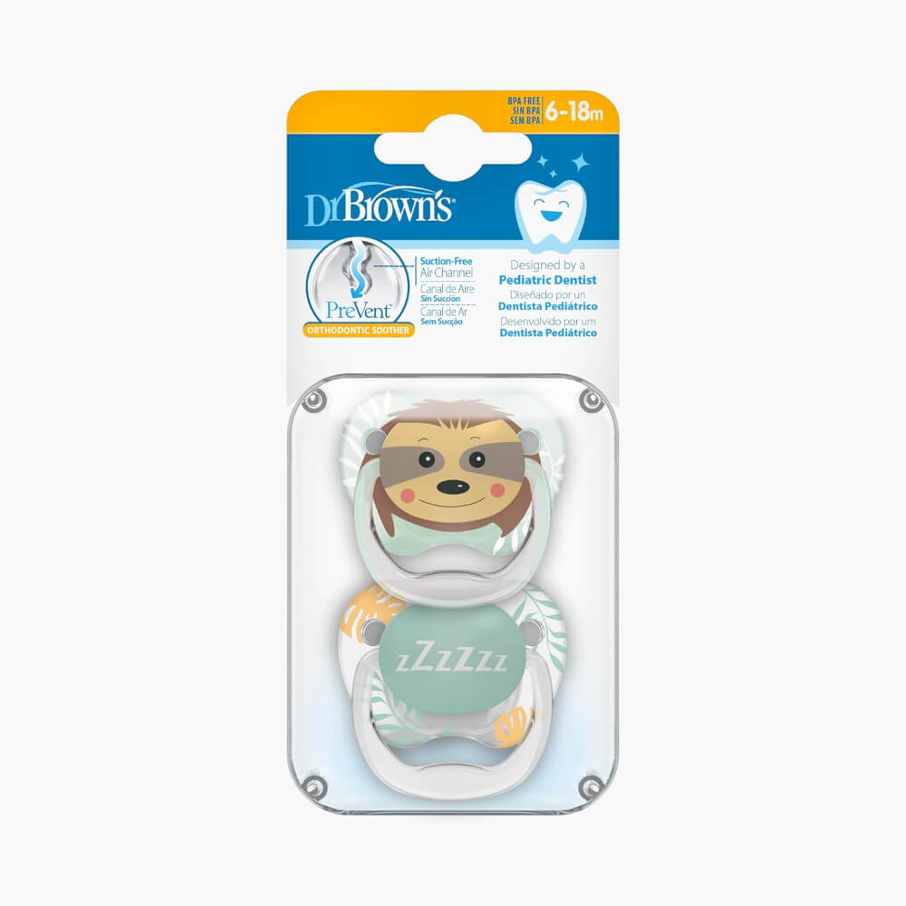 Dr. Brown's Prevent Printed Shield Stage 2 Soother - Pack of 2