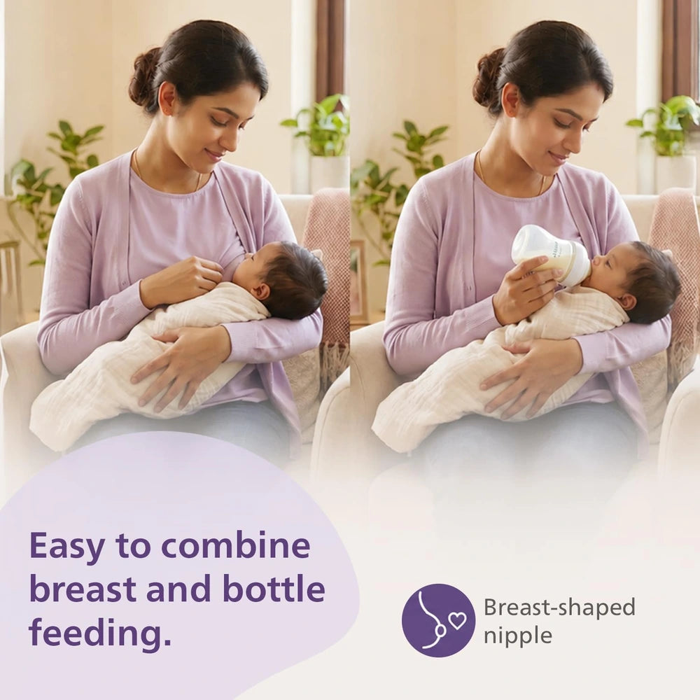 Philips Avent Natural Response Baby Feeding Bottle BPA Free - 125ml