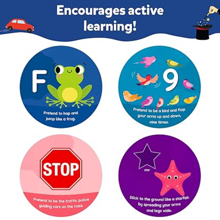 Skillmatics Jump and Learn - Flash Cards for Toddlers