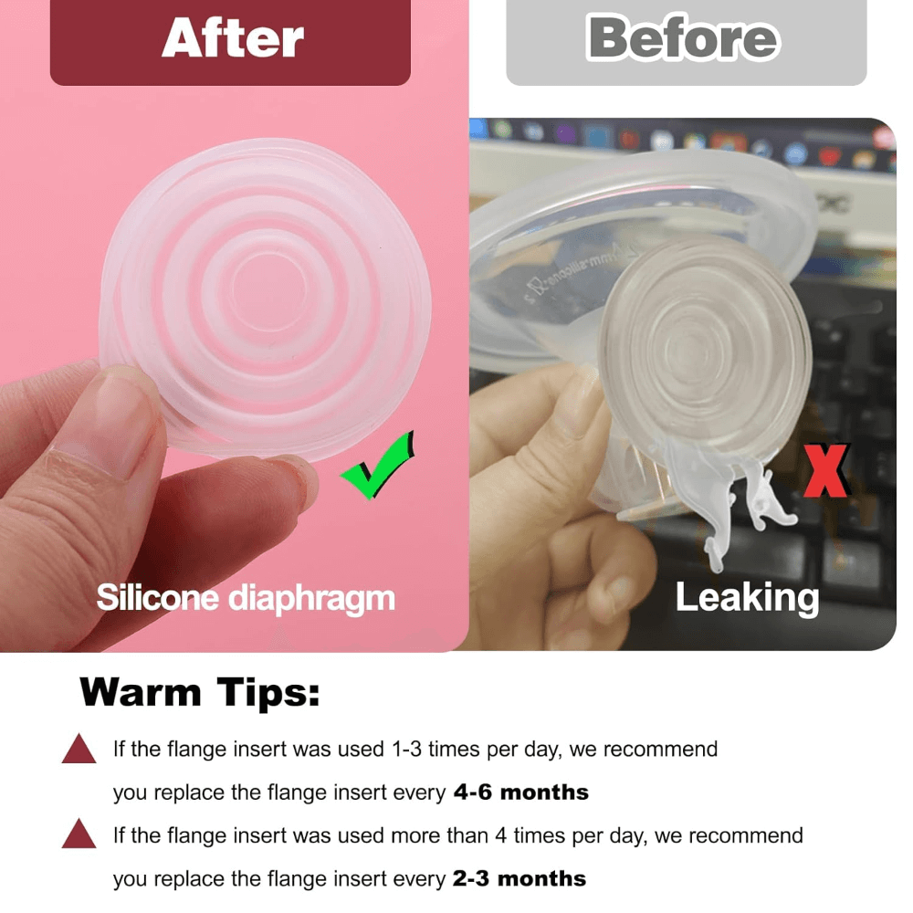 Momcozy Breastfeeding Access Silicone Diaphragm for M5*2 - Transparent