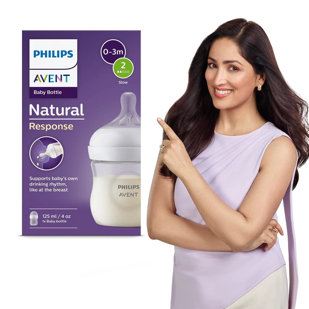 Philips Avent Natural Response Baby Feeding Bottle BPA Free - 125ml
