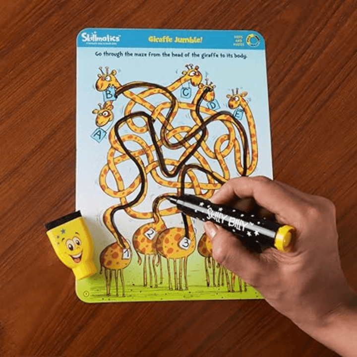 Skillmatics Dots and Mazes - Reusable Activity Mats