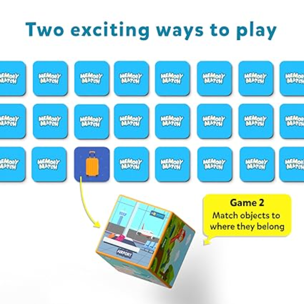 Skillmatics Memory Match - Where Things Belong