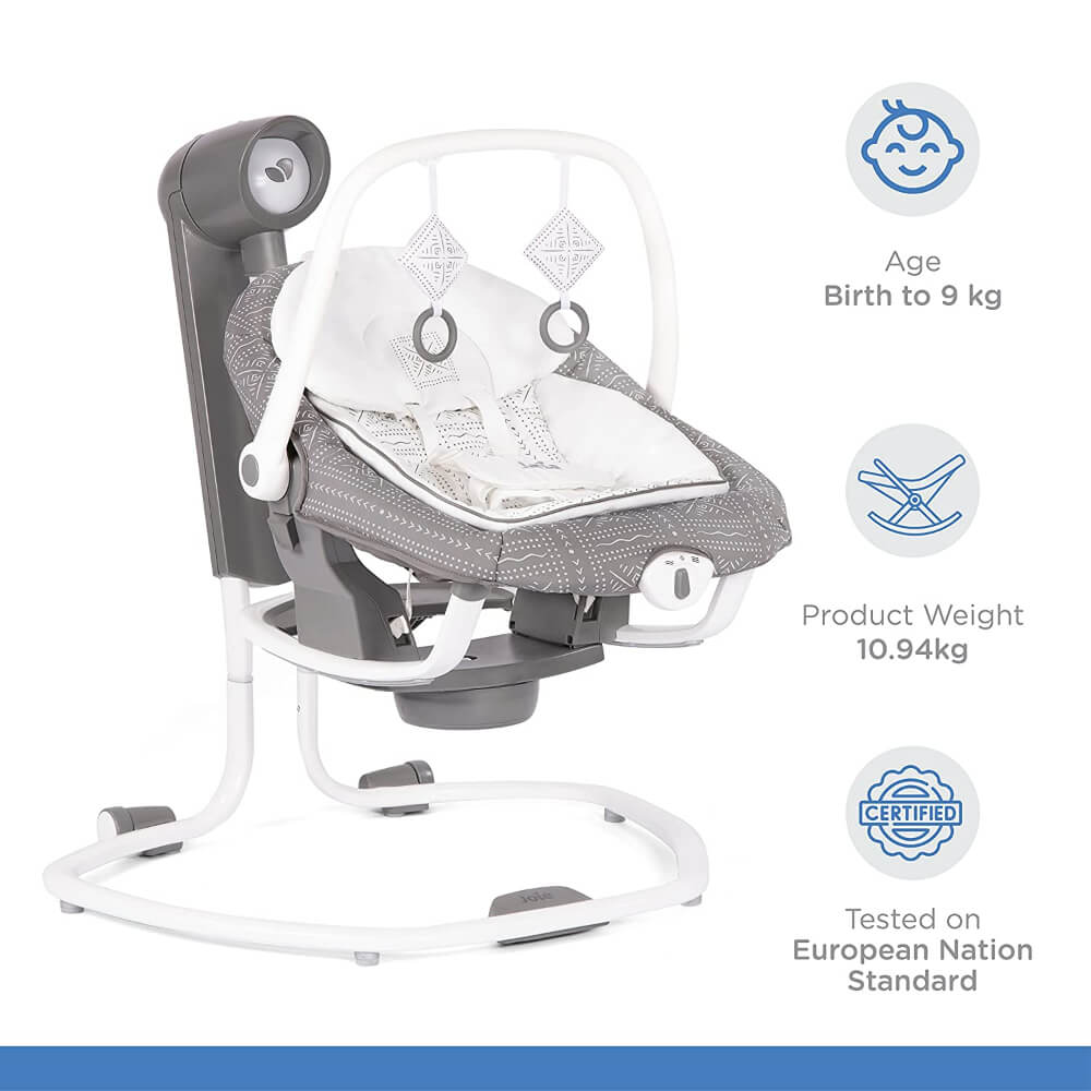 Joie Serina™ 2in1 Infant Swing &amp; Rocker - Tile