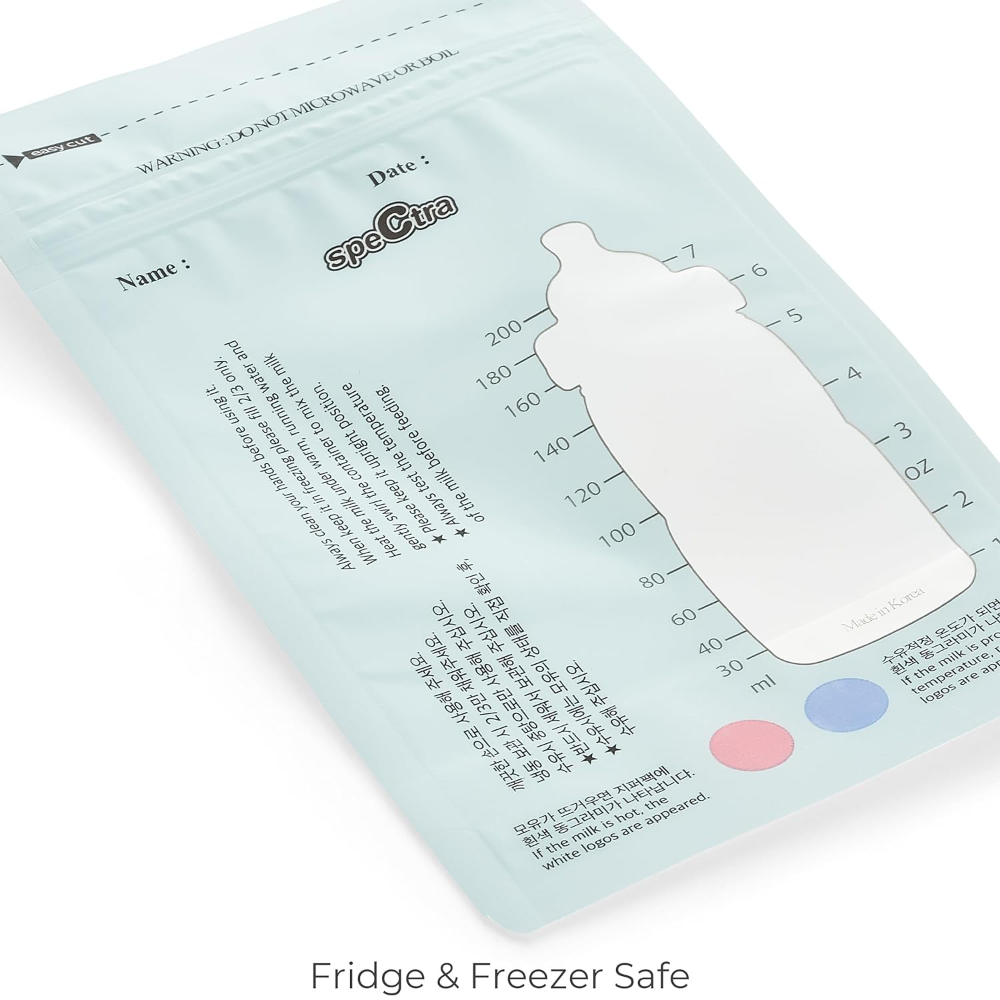 Spectra Disposable Easy Milk Storage Bags, 200 ml - 30 pcs
