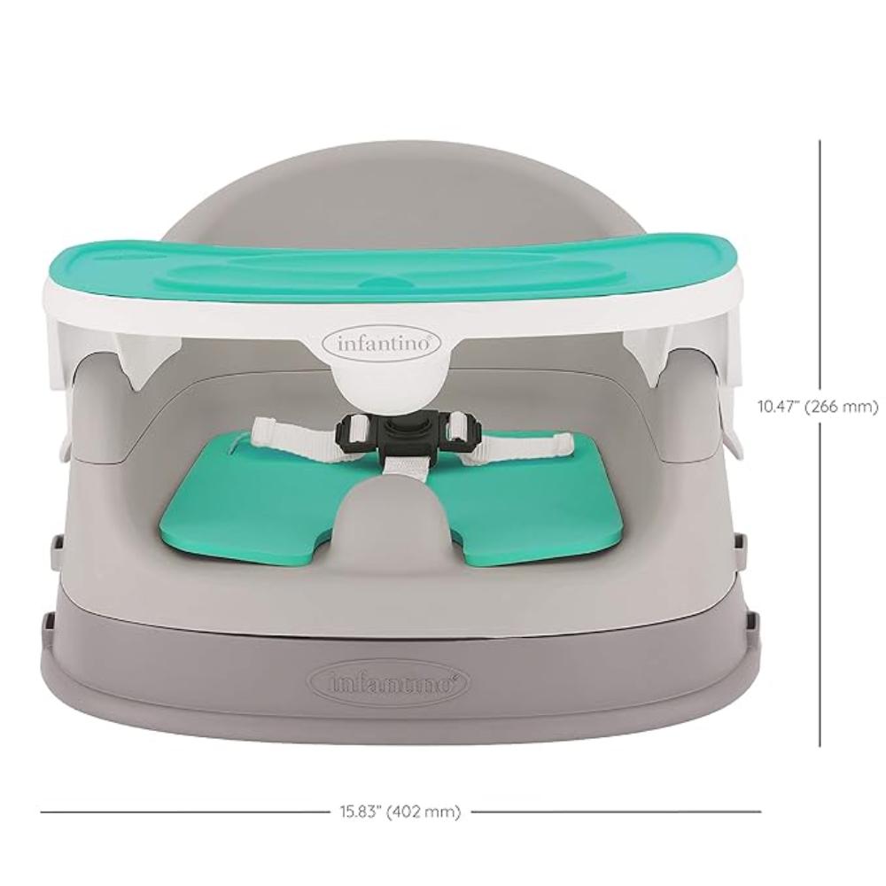 Infantino Grow-with-me 4-in-1 Two-Can-Dine Deluxe Feeding Booster Seat