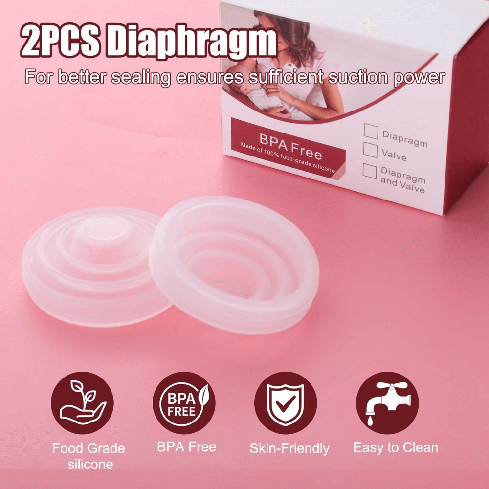 Momcozy Breastfeeding Access Silicone Diaphragm for M5*2 - Transparent