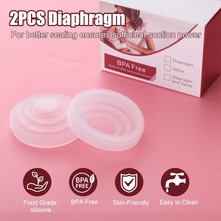 Momcozy Breastfeeding Access Silicone Diaphragm for M5*2 - Transparent