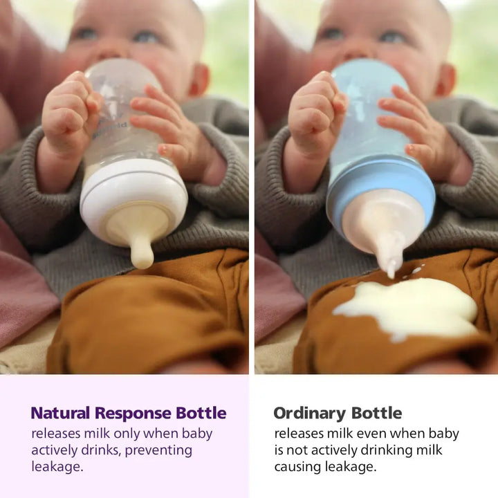 Philips Avent Natural Response Bottle BPA Free 125ml (Pack of 2)
