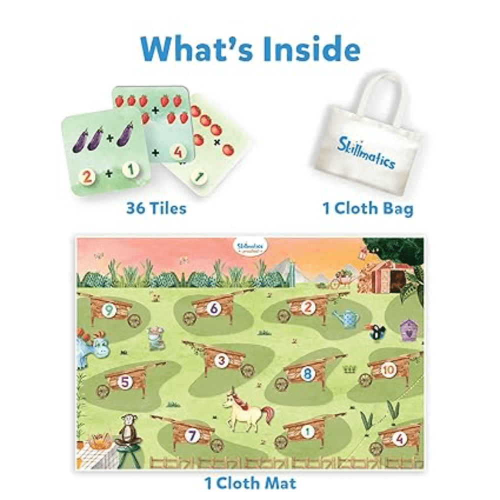 Skillmatics Counting Carts Activity Play Mat